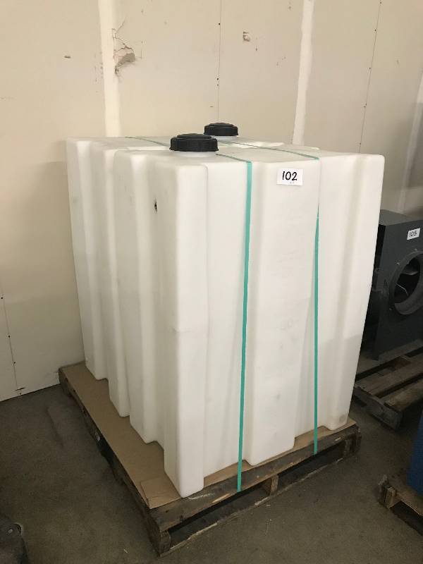 lot 102 image: 2 100-GALLON POLY TANKS
