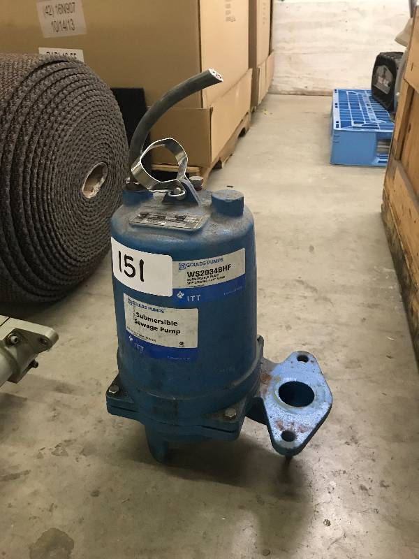 lot 151 image: SUMP PUMP