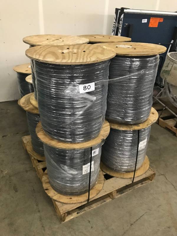 lot 81 image: 4 SPOOLS OF TUBING