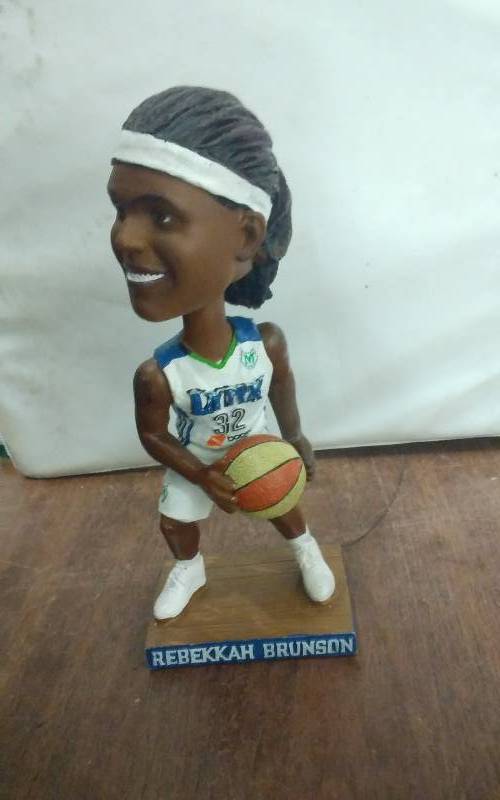 lot 38 image: MN Lynx #32 Rebekkah Brunson Bobble Head