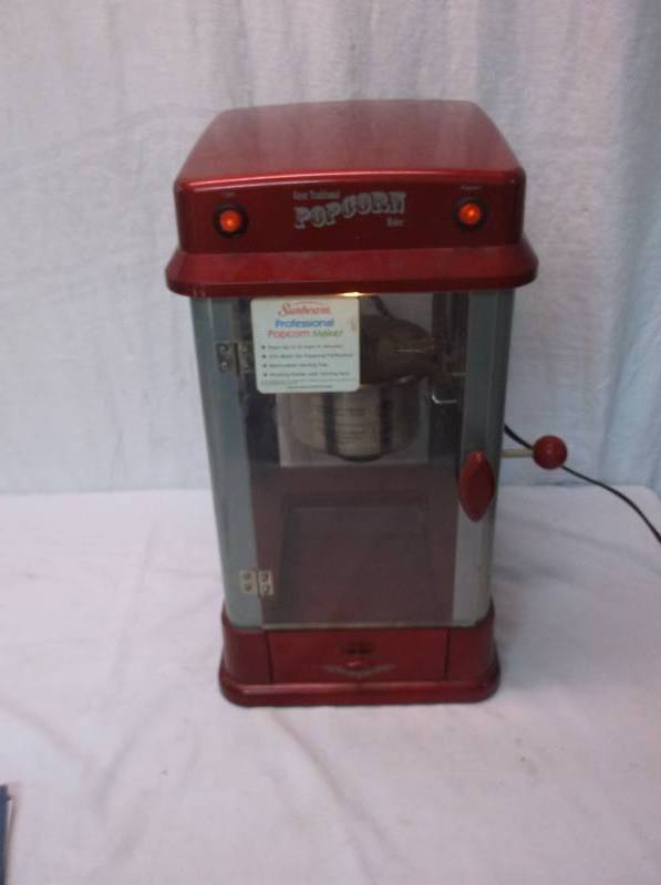 sunbeam popcorn maker