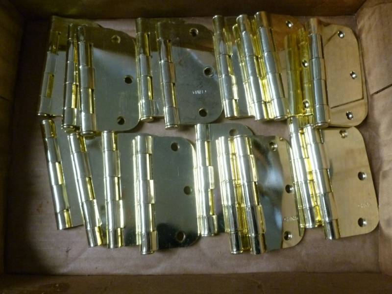 New Brass Hinges
