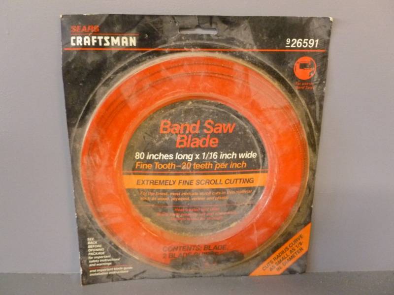 New Band Saw Blade