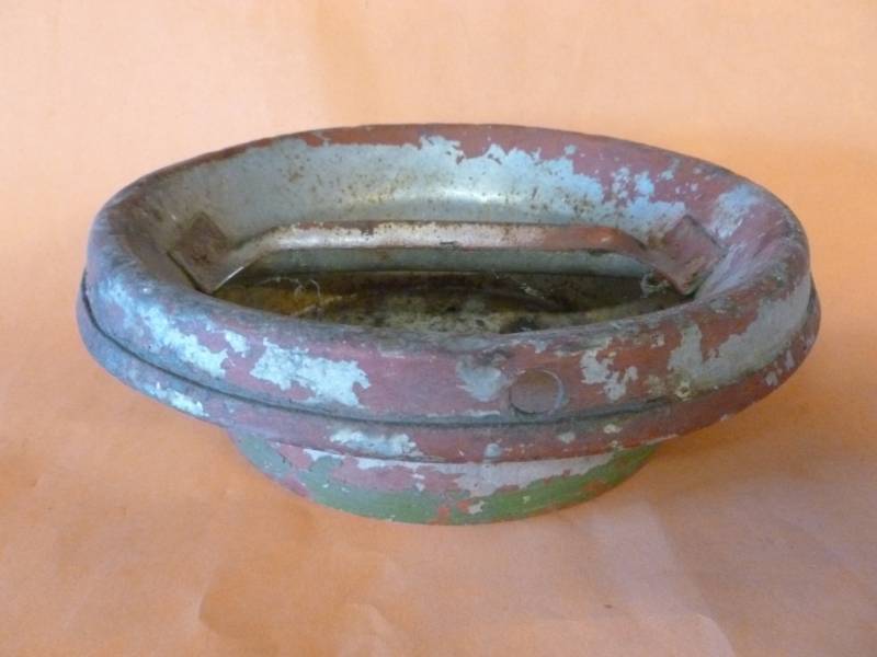 Vintage Milk Can Lid