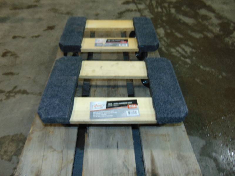 (2) Hardwood Dollys