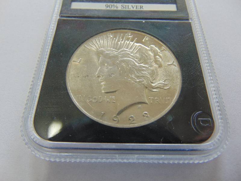 Genuine Uncirculated Peace Silver Dollar (1923)