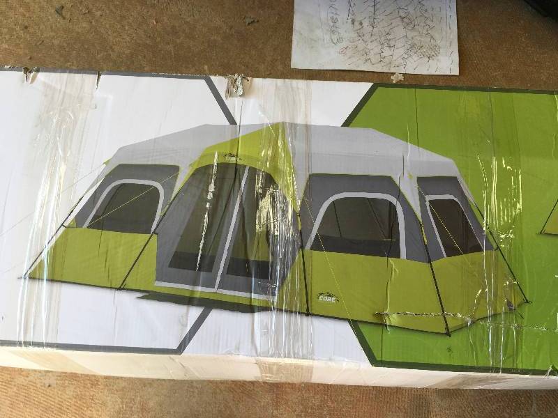 CORE Equipment 18 x 10 Instant Cabin Tent, Sleeps 12