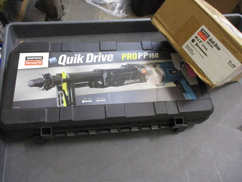Simpson QuikDrive ProPP150 & Screws