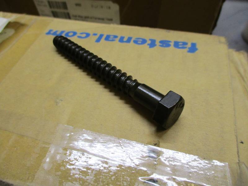 Lag Bolts-Black Zinc