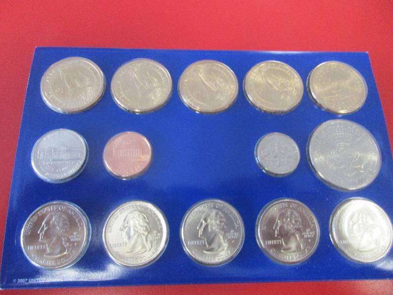 2007 Philadelphia US Mint Proof Set
