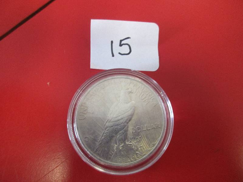 UNC 1922-P Peace Silver Dollar