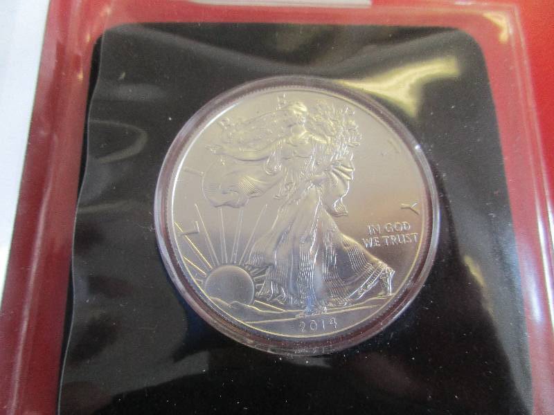 UNC 2014 American Silver Eagle