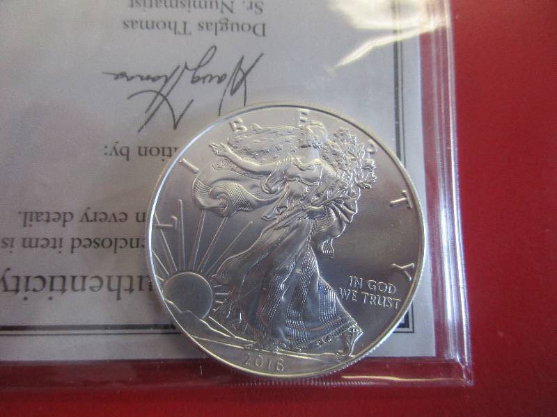 UNC 2016 American Silver Eagle