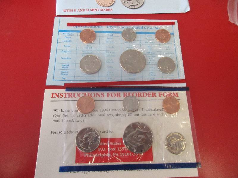 1994 P&D US Mints Proof Set