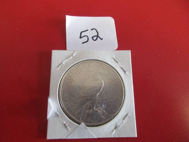 1925-P Peace Silver Dollar