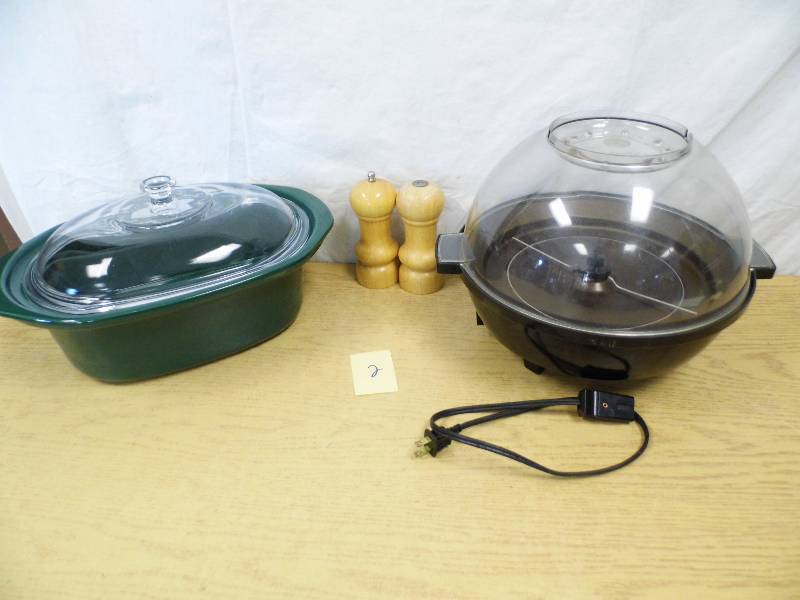 Popcorn Popper - Crock w Lid