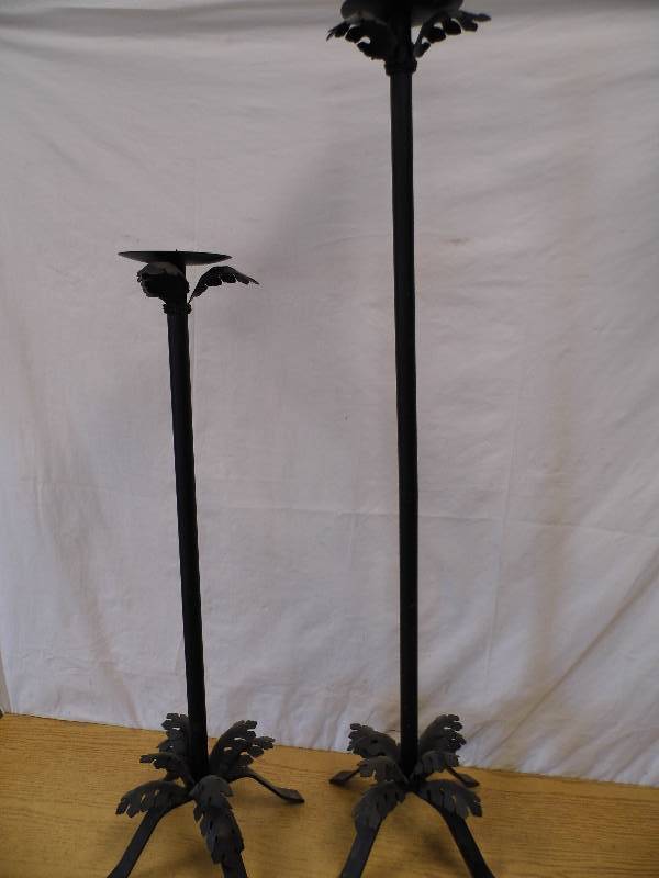 2 Pc Candle Holders