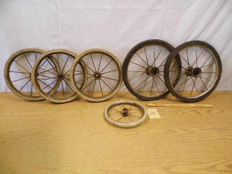 Vintage Buggy Wheels