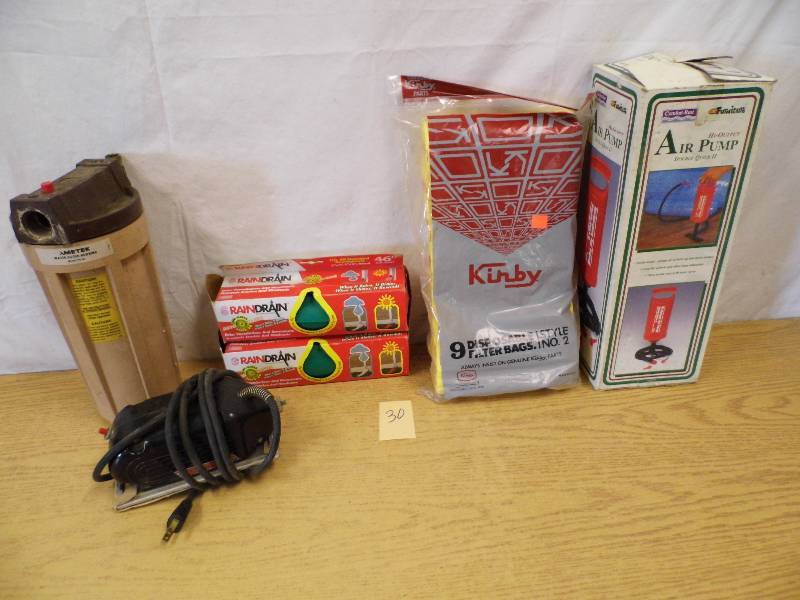 Water Filer - Kirby Bags - Air Pump