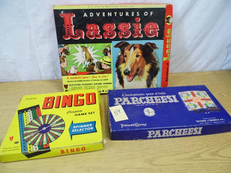 BINGO - Parcheesi -Lassie Games