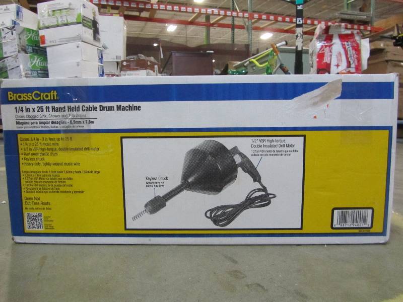 lot 29 image: BrassCraft 14 in. x 25 ft. Electric Spinner (x2)