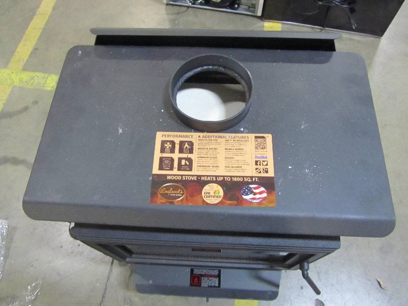 lot 34 image: Englander 1,800 sq. ft. Wood-Burning Stove