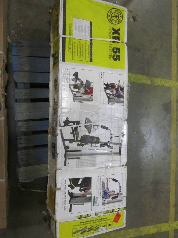 lot 47 image: Golds Gym SRX 55 Strength Training System