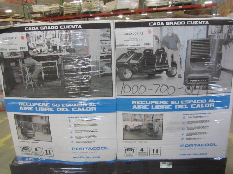 lot 77 image: portacool swapcooler (x2)