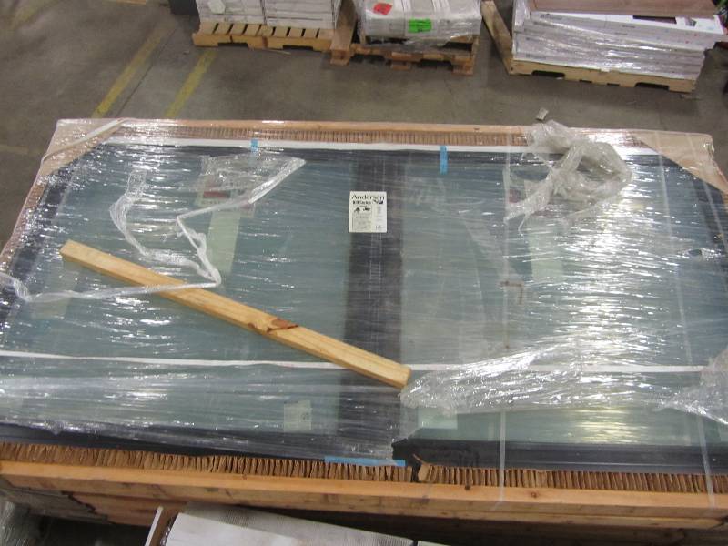 lot 80 image: aderson 100 series 95x48 window (x9)