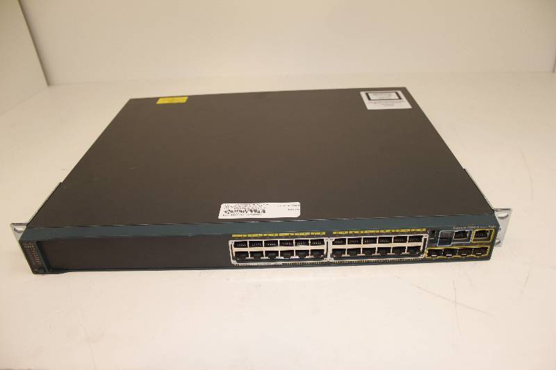 lot 25 image: Cysco 2960-S with POE 24 port system