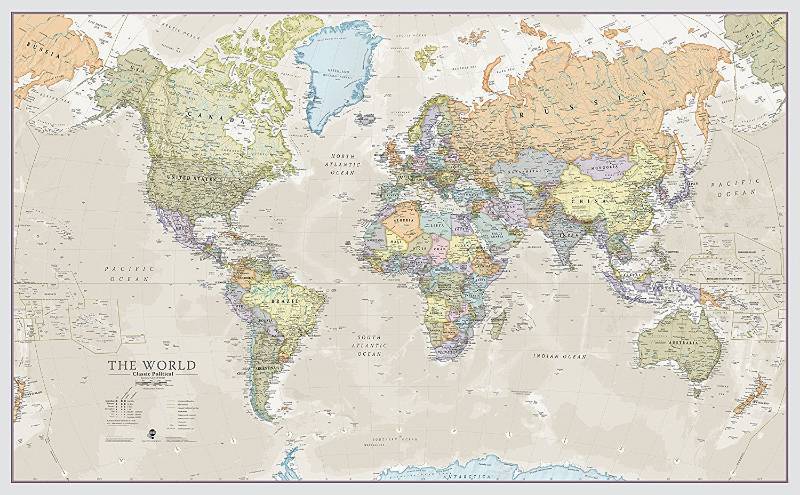 Giant World Map