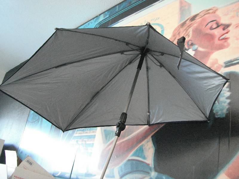 Clamp-On Umbrella