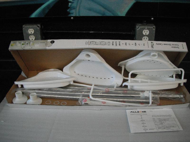 Tension Corner Shower Caddy
