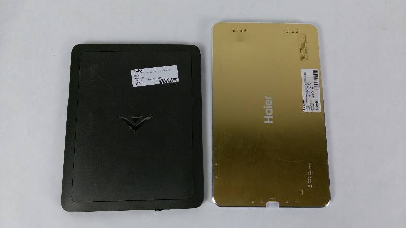 FOR PARTS AS-IS Lot of 2 Tablets - Vizio &amp Haier