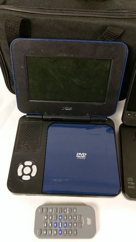 FOR PARTS AS-IS Lot of 3 - Portable DVD Players&nbsp