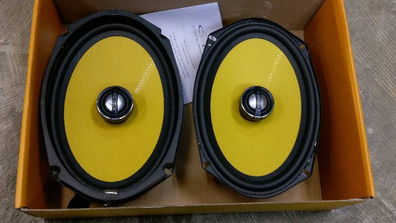 FOR PARTS AS-IS JL Audio Coaxial Speakers