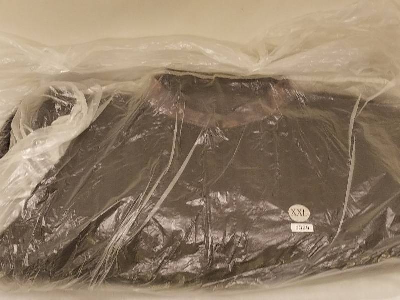 BURKS BAY WOOL AND LEATHER JACKET 2X-LARGE