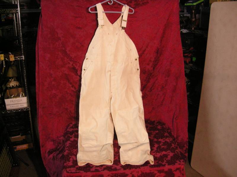 lot 19 image: Carhartt Canvas OverallsPainter Bibs