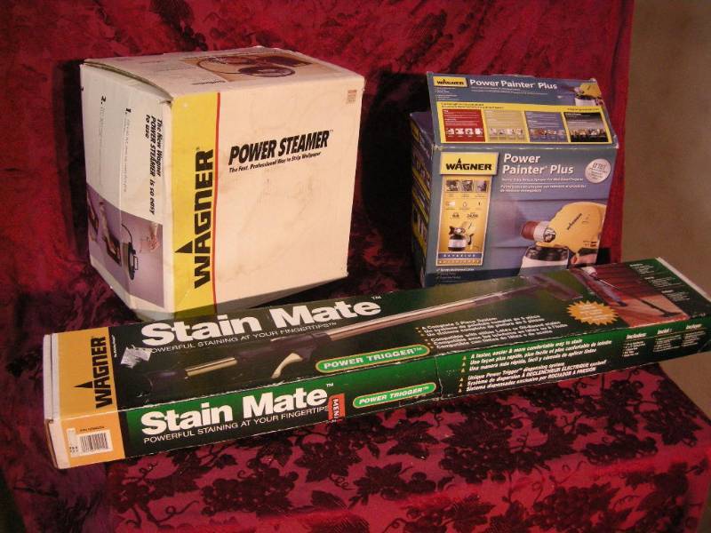 lot 35 image: Wagner Paint, Steam, Stain Tools
