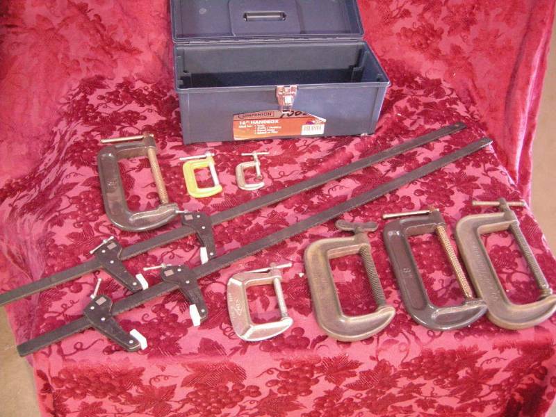 lot 45 image: Group Clamps