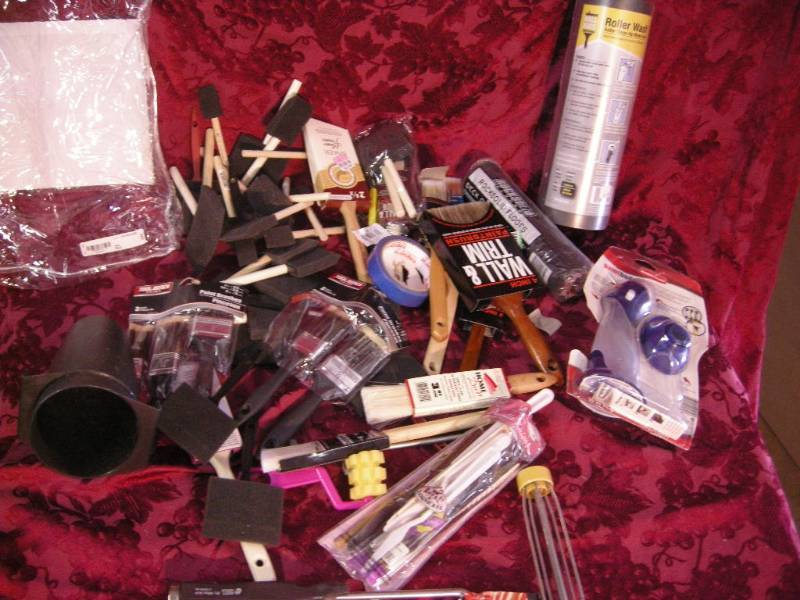 lot 50 image: Group PaintingHome Improvement Supplies