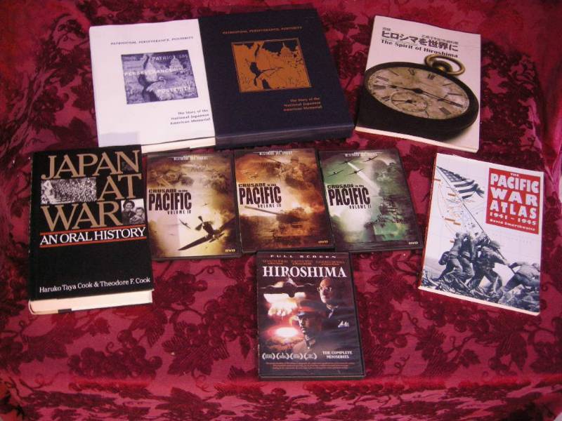lot 96 image: WWII PacificJapan Books, DVDs