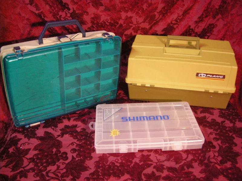 lot 117 image: Fishing Tackle Boxes