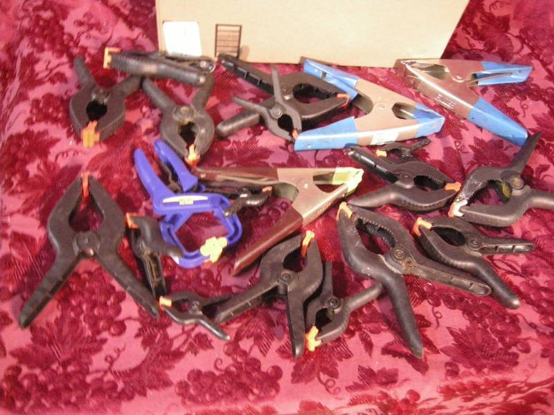 lot 125 image: Spring Clamps