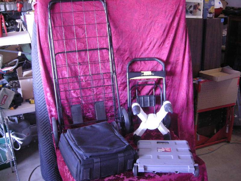 lot 143 image: Portable Folding Carts