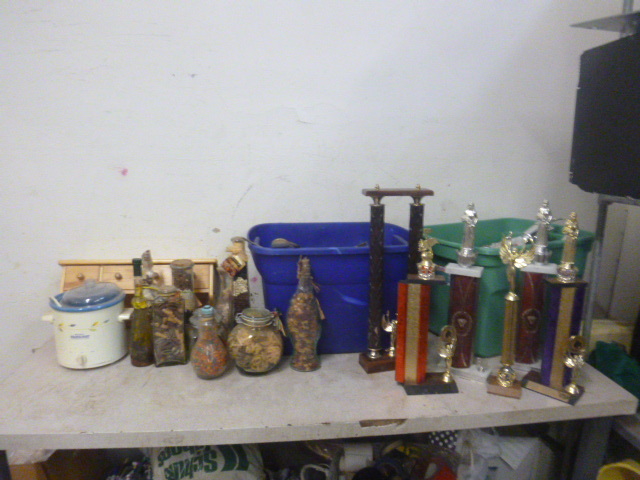 Apothecary Jars & Trophies