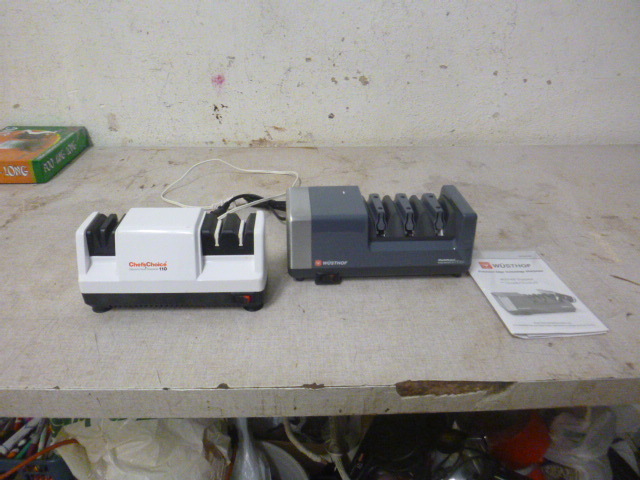 2 Electric Knife Sharpeners