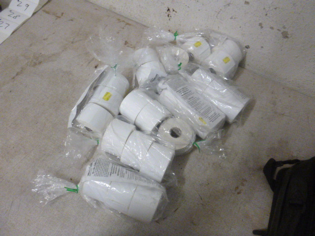 Rolls of Sticker Labels