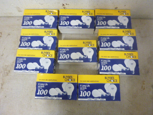 100 Watt Light Bulbs