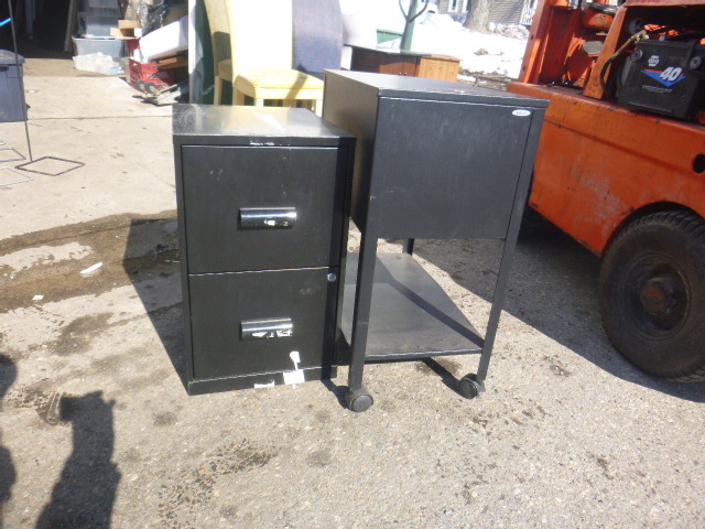Black File Cabinets
